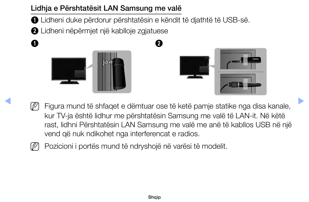 Samsung UE19F4000AWXXH, UE32F6100AWXXH, UE40F6100AWXXH, UE22F5000AWXXH, UE28F4000AWXXH, UE46F6100AWXXH, UE55F6100AWXXH Shqip 