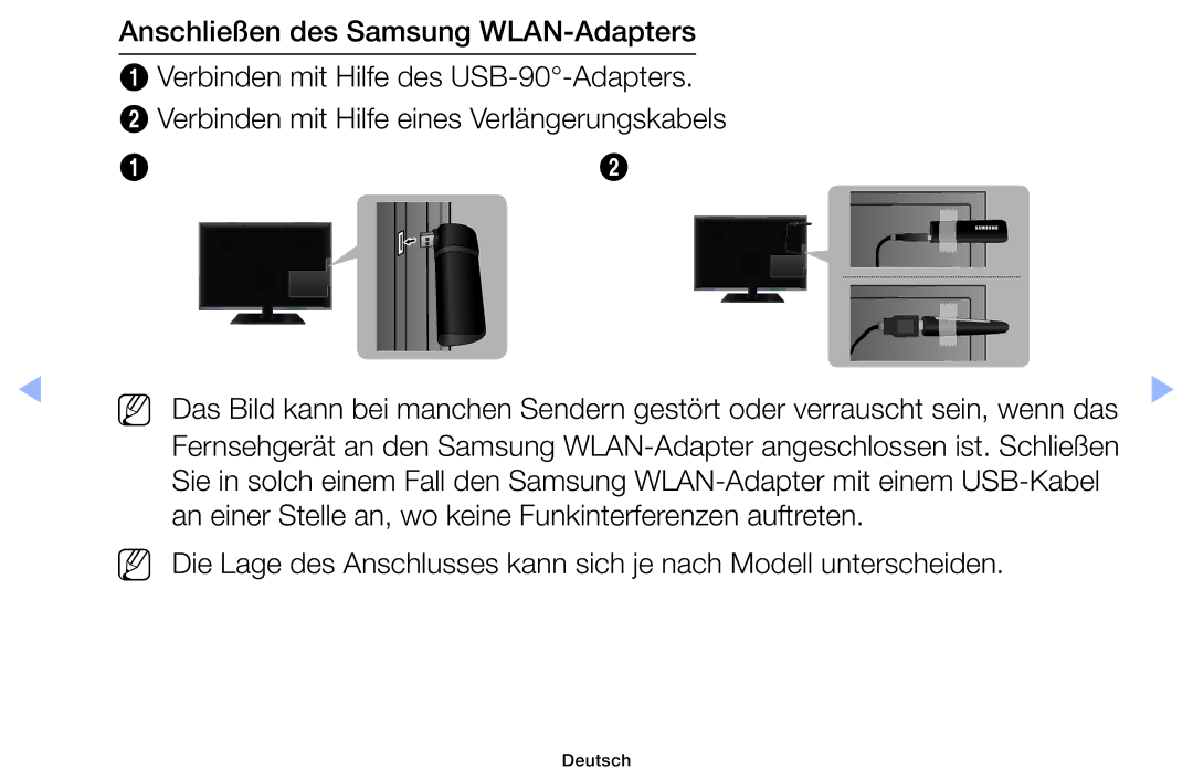 Samsung UE19F4000AWXXN, UE32F6100AWXXH, UE55F6100AWXZG, UE40F6100AWXXH, UE22F5000AWXXH, UE32F6100AWXTK, UE40F6170SSXZG Deutsch 