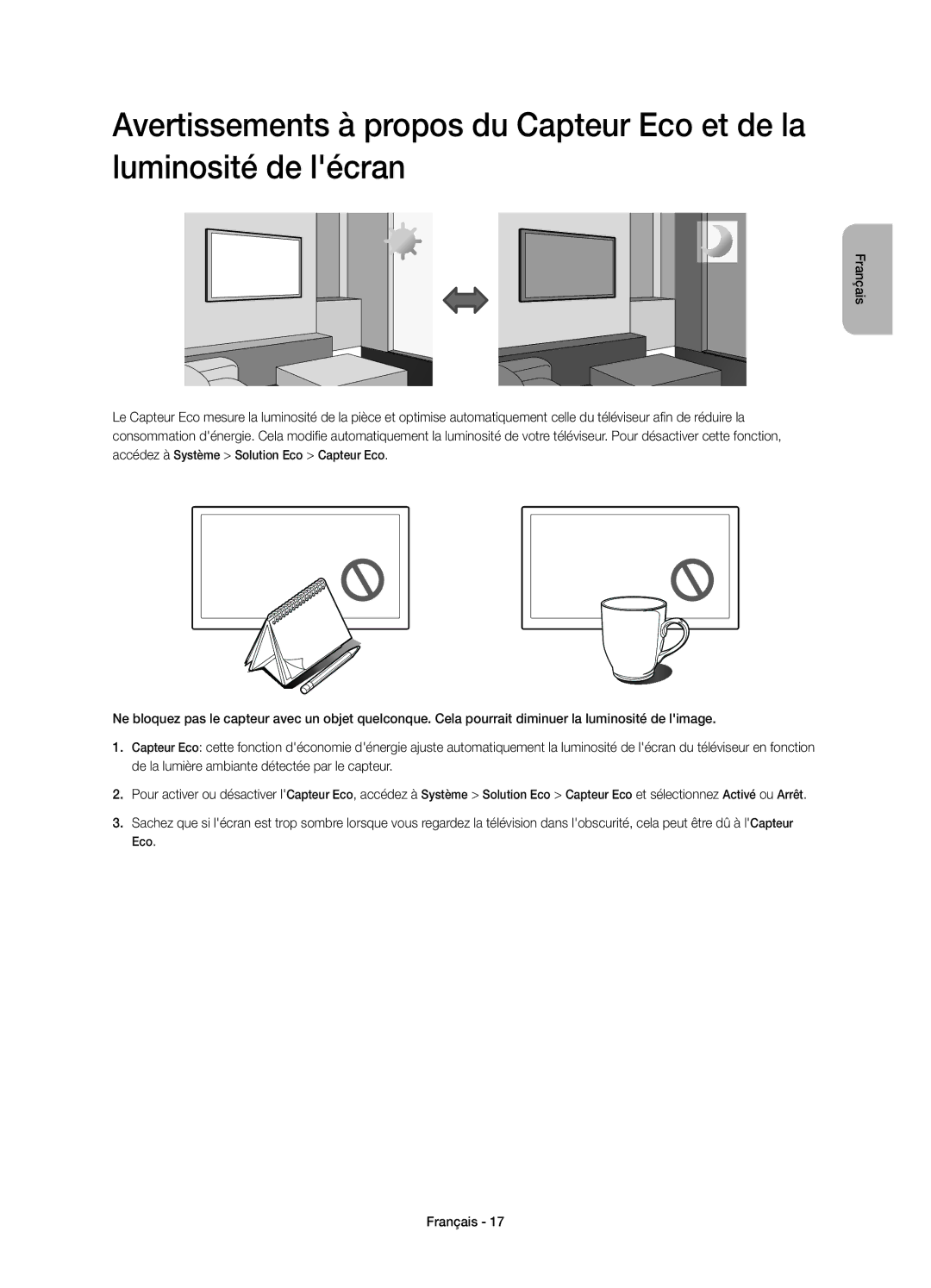 Samsung UE40H5303AWXXC, UE32H5303AWXXC manual Français 