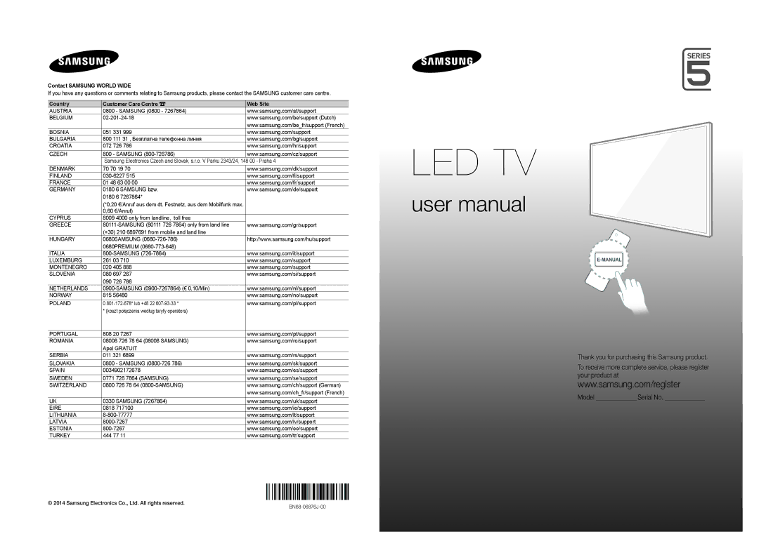 Samsung UE55HU7200SXZG, UE55HU7590LXZG, UE55HU7200SXXH, UE55HU6900SXTK, UE48HU7590LXZG, UE65HU8500LXXH manual Multiroom Link 