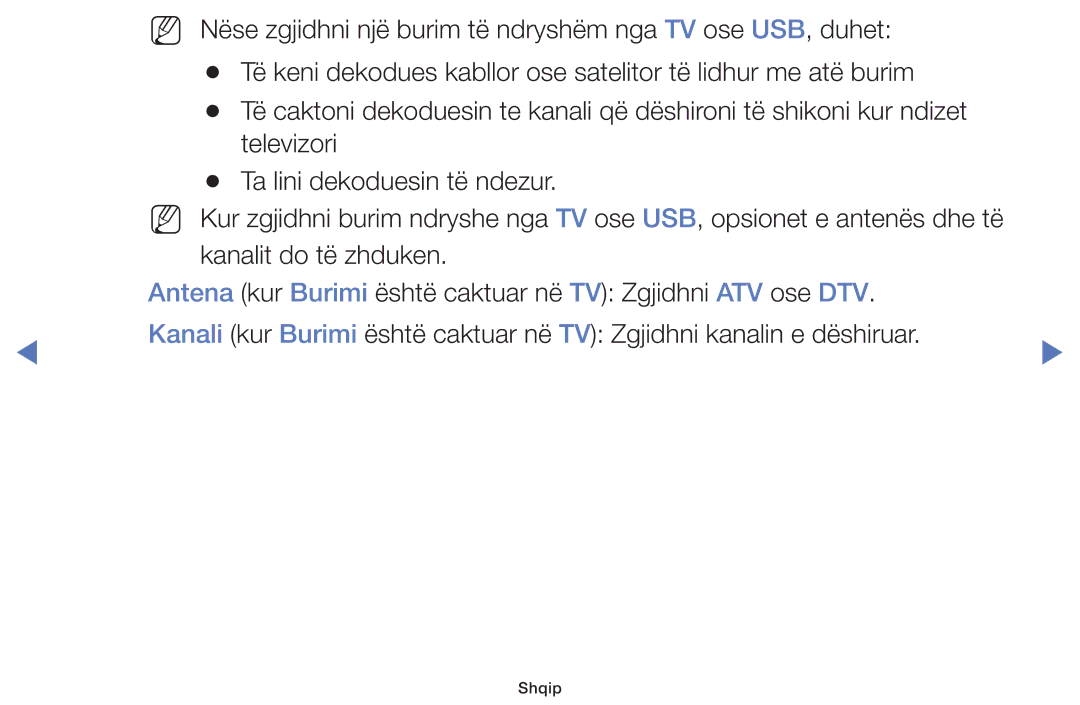 Samsung UE32J4000AWXXH, UE32J5000AWXXH, UE40J5000AWXXH, UE40J5002AKXXH, UE48J5002AKXXH, UE55J5100AWXXH, UE48J5000AWXXH Shqip 