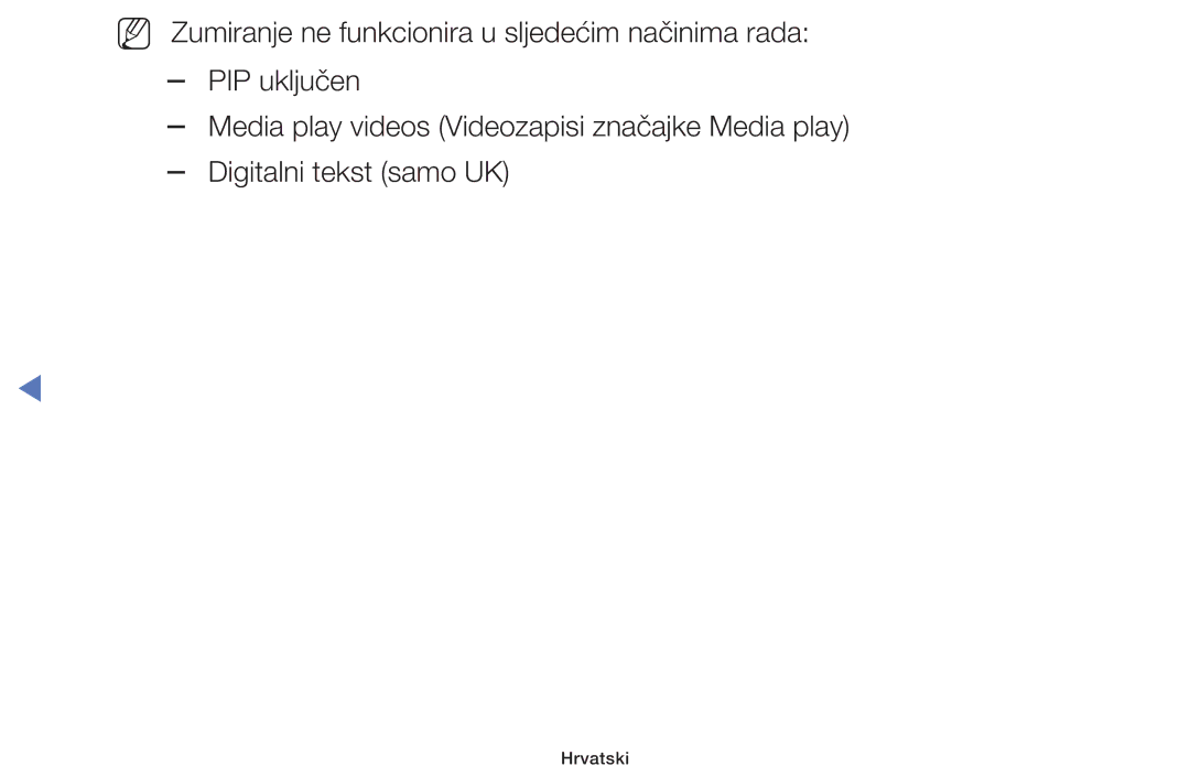 Samsung UE48J5002AKXXH, UE32J4000AWXXH, UE32J5000AWXXH, UE40J5000AWXXH, UE40J5002AKXXH, UE55J5100AWXXH, UE48J5000AWXXH Hrvatski 