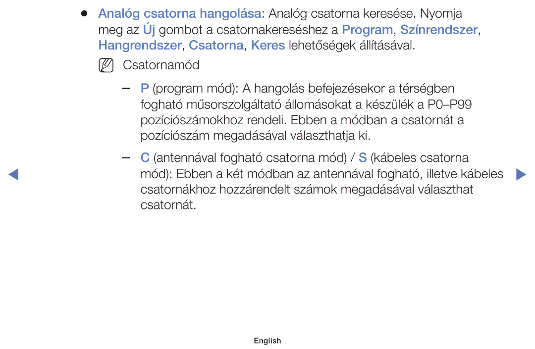 Samsung UE40J5002AKXXH, UE32J4000AWXXH, UE32J5000AWXXH manual Csatornákhoz hozzárendelt számok megadásával választhat 