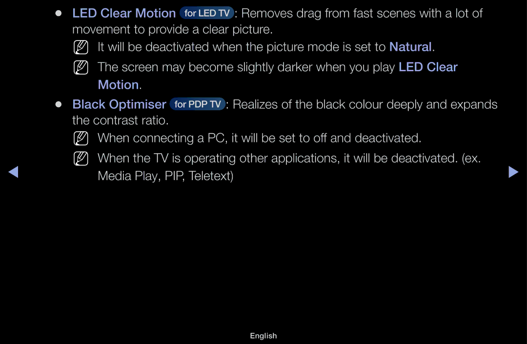 Samsung UE22K5000AWXXN, UE32J4100AWXXH, UE32J5100AWXXH, UE22K5009AKXZG manual Removes drag from fast scenes with a lot 