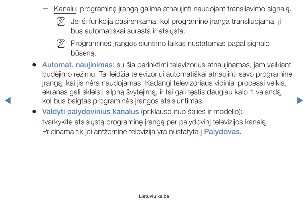 Samsung UE32J5000AWXBT, UE40J5000AWXBT, UE32J4000AWXBT manual Kol bus baigtas programinės įrangos atsisiuntimas 