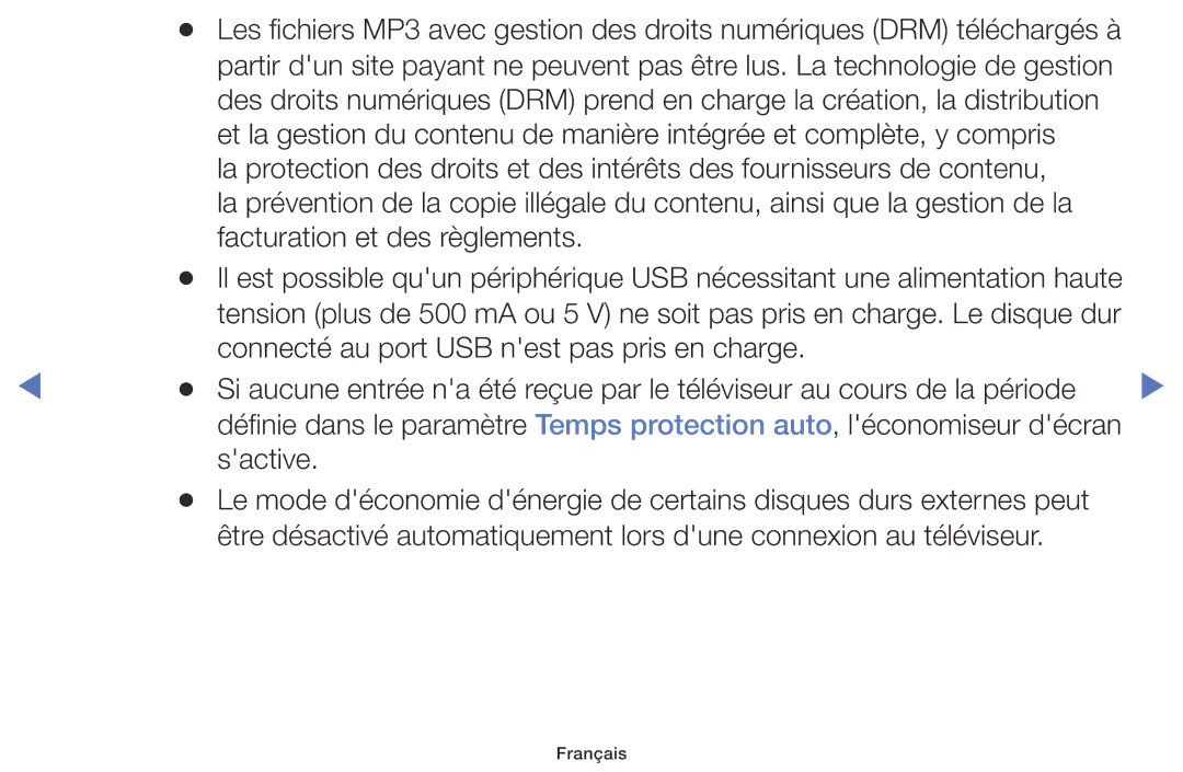 Samsung UE32K5100AWXZF, UE40K5100AWXZF manual Français 