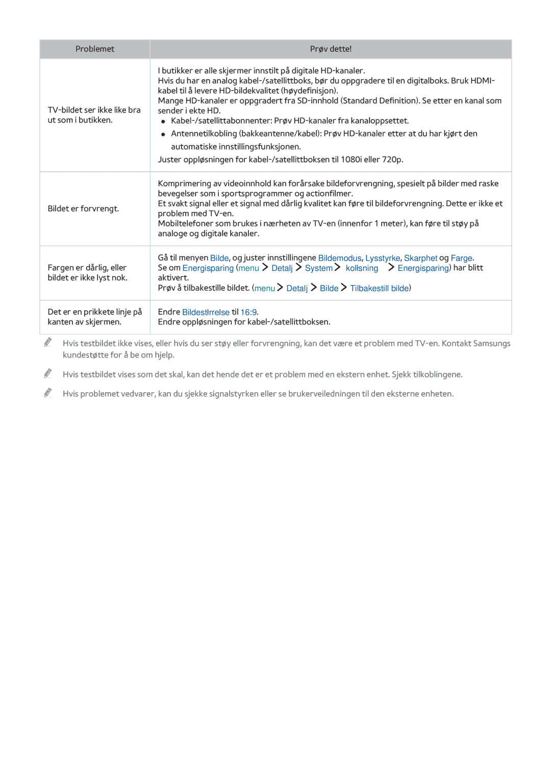 Samsung UE32LS001CUXXE, UE32LS001BUXXE, UE32LS001DUXXE manual Detalj Bilde Tilbakestill bilde, Endre Bildestørrelse til 