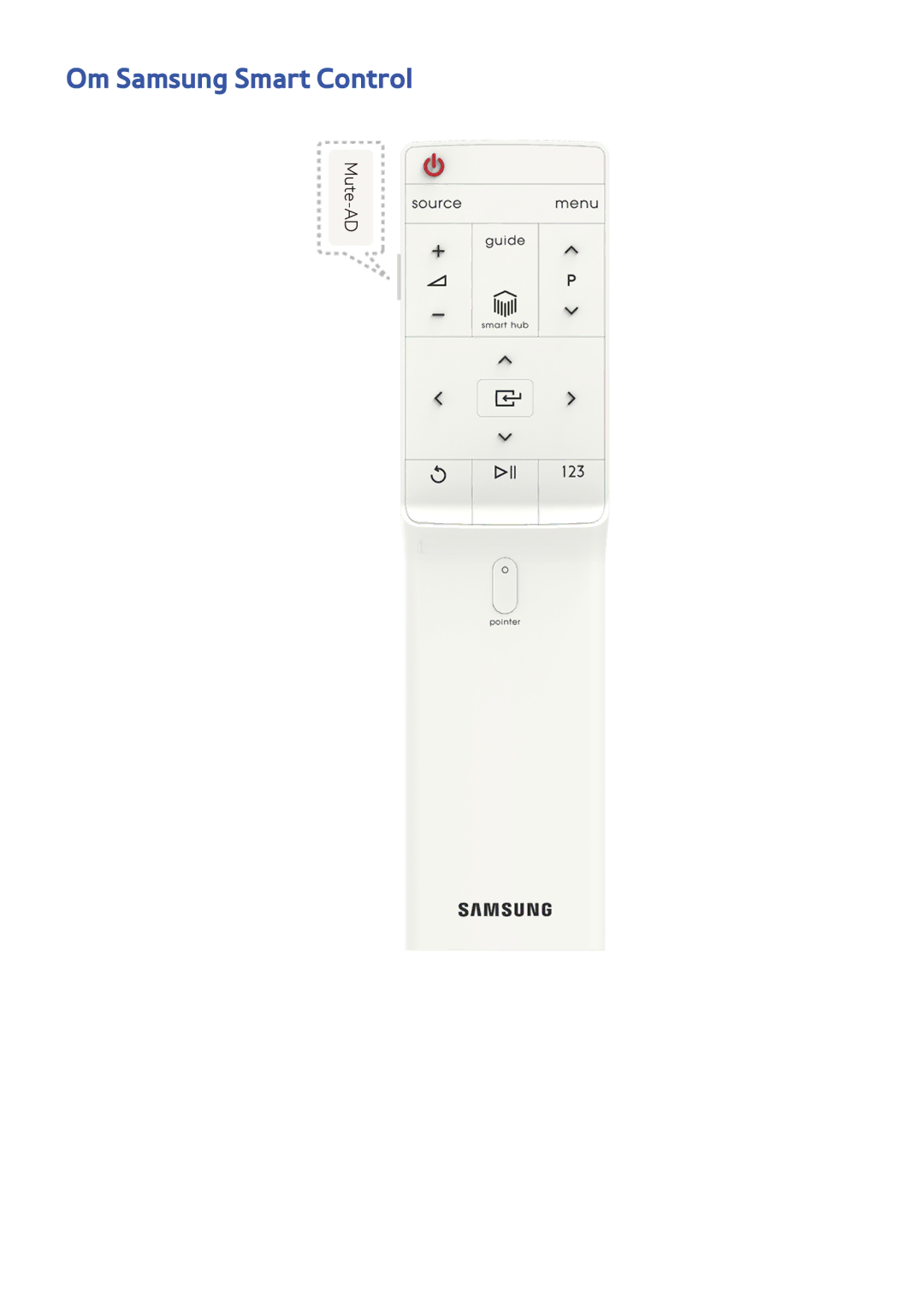 Samsung UE40LS001CUXXE, UE32LS001BUXXE, UE32LS001DUXXE, UE32LS001CUXXE, UE32LS001EUXXE manual Om Samsung Smart Control 