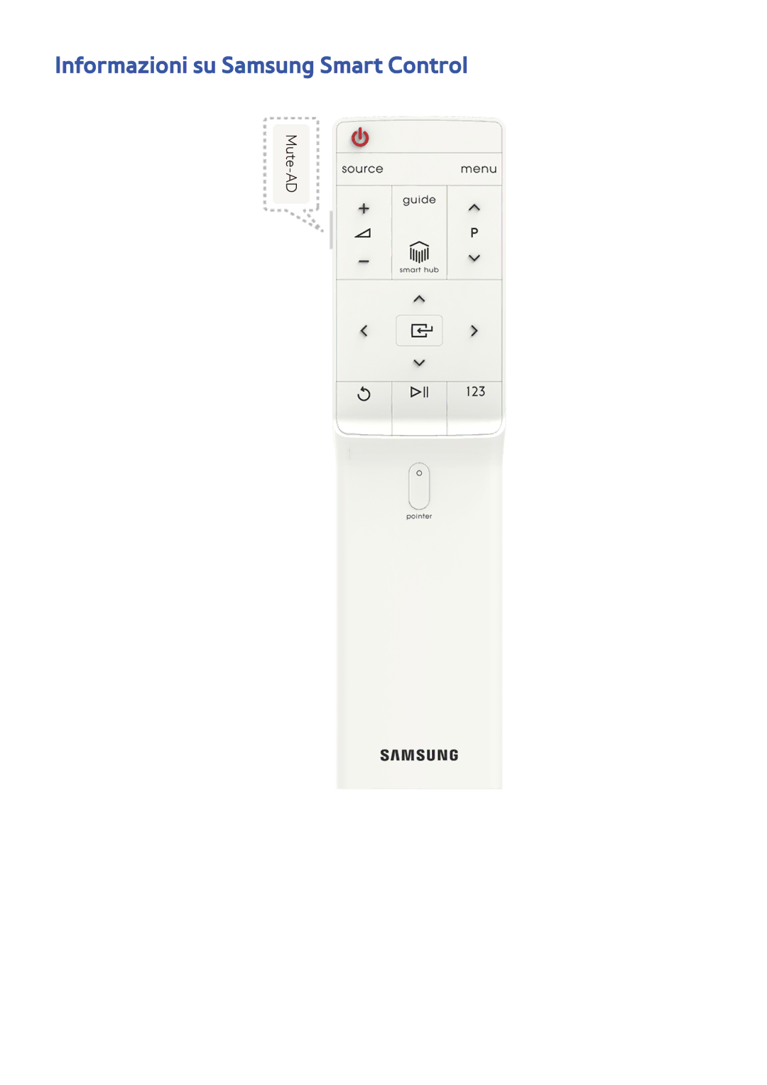 Samsung UE40LS001AUXZT, UE32LS001CUXZT, UE24LS001BUXZT, UE40LS001CUXZT, UE32LS001FUXZT Informazioni su Samsung Smart Control 