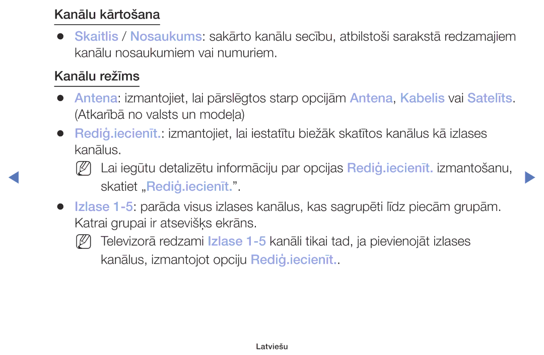 Samsung UE32M4002AKXXH manual Skatiet „Rediģ.iecienīt 