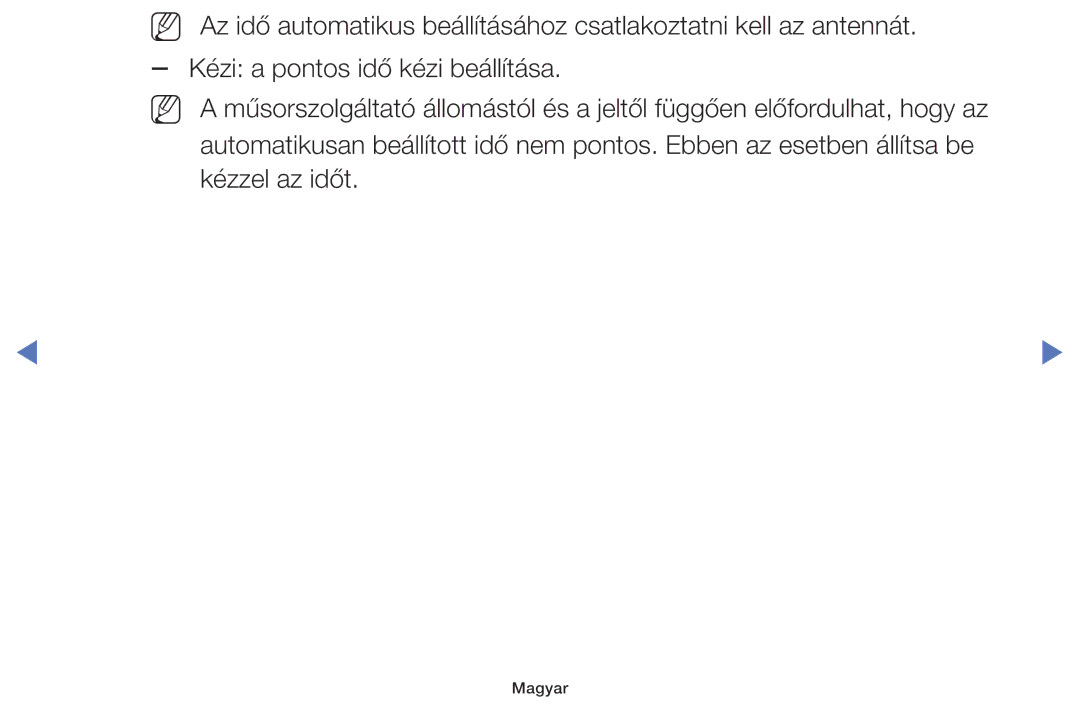 Samsung UE49M5002AKXXH, UE32M5002AKXXH, UE32M4002AKXXH, UE40M5002AKXXH manual Magyar 