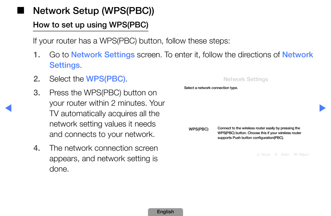 Samsung UA32D4000NWCSH, UE40D5000PWXTK, UE22D5000NWXXN manual Network setting values it needs, Connects to your network 