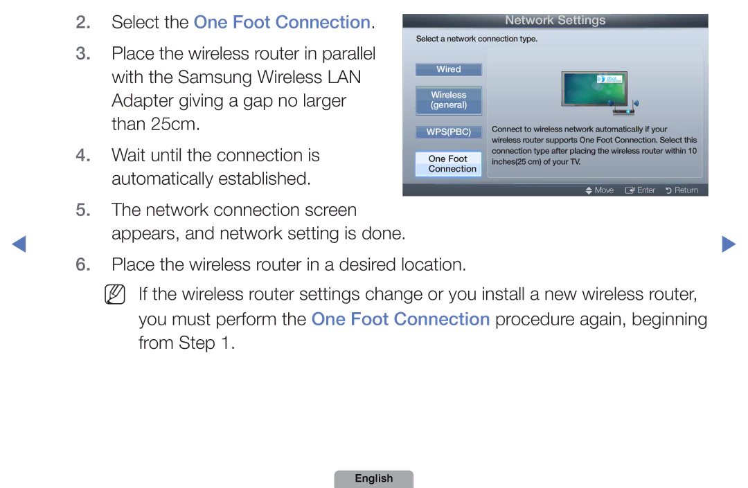 Samsung UA40D5000PWXSH, UE40D5000PWXTK, UE22D5000NWXXN, UE19D4000NWXXN, UE32D4010NWXZG Appears, and network setting is done 