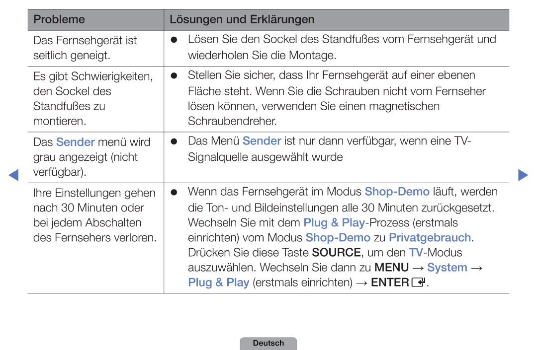 Samsung UE40D5000PWXTK, UE22D5000NWXXN, UE19D4000NWXXN, UE32D4010NWXZG, UE27D5010NWXZG manual Ihre Einstellungen gehen 