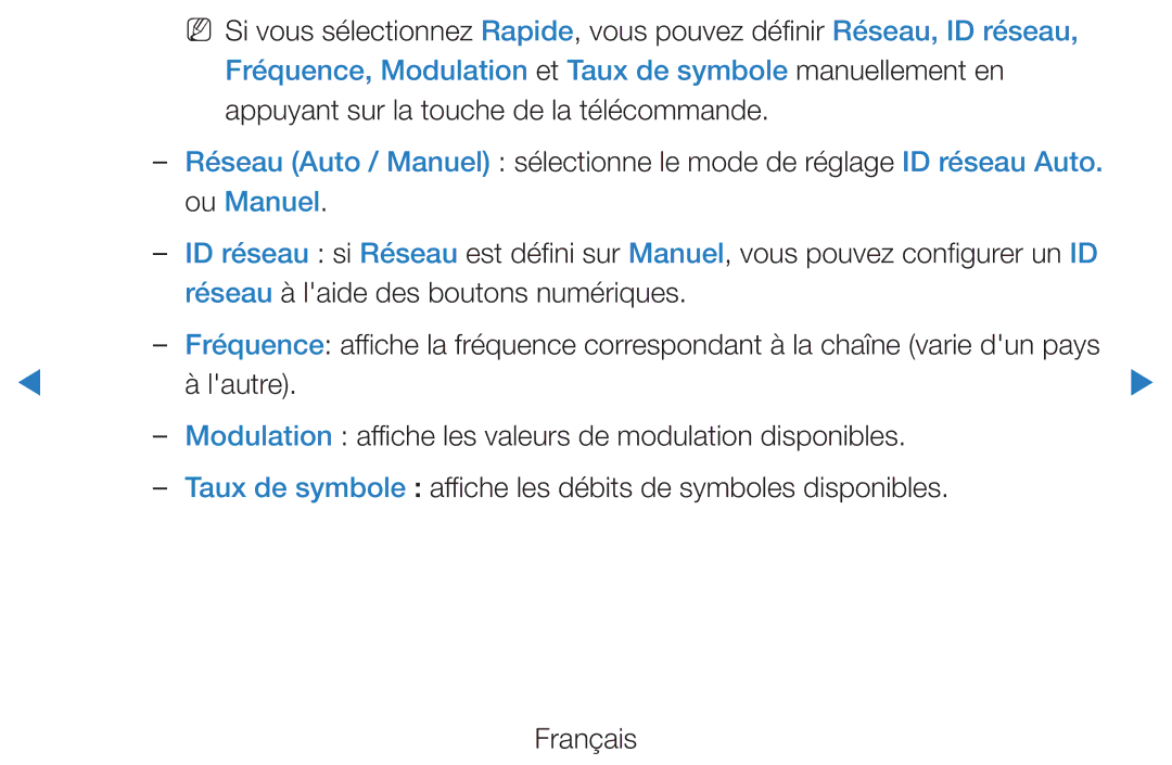Samsung UE32D5720RSXZF, UE40D5720RSXZF, UE40D5700RSXZF, UE37D5700RSXZF manual Réseau à laide des boutons numériques, Lautre 