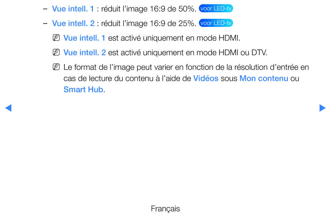 Samsung UE32D5700RSXXC, UE40D5720RSXZF, UE40D5700RSXZF, UE37D5700RSXZF, UE27D5000NWXZF, UE32D5700RSXZF manual Voor LED-tv 