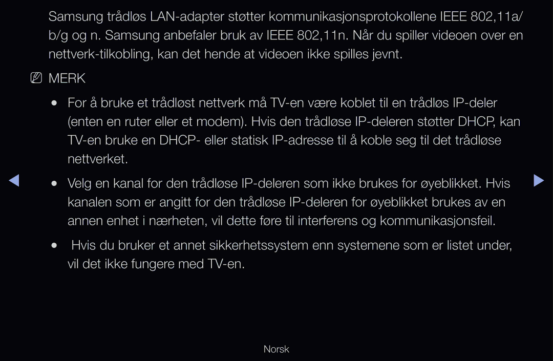 Samsung UE40D6500VHXXC, UE40D6207TKXXE, UE40D6535WSXXE, UE46D6205TSXXE, UE46D6515WSXXE manual Vil det ikke fungere med TV-en 