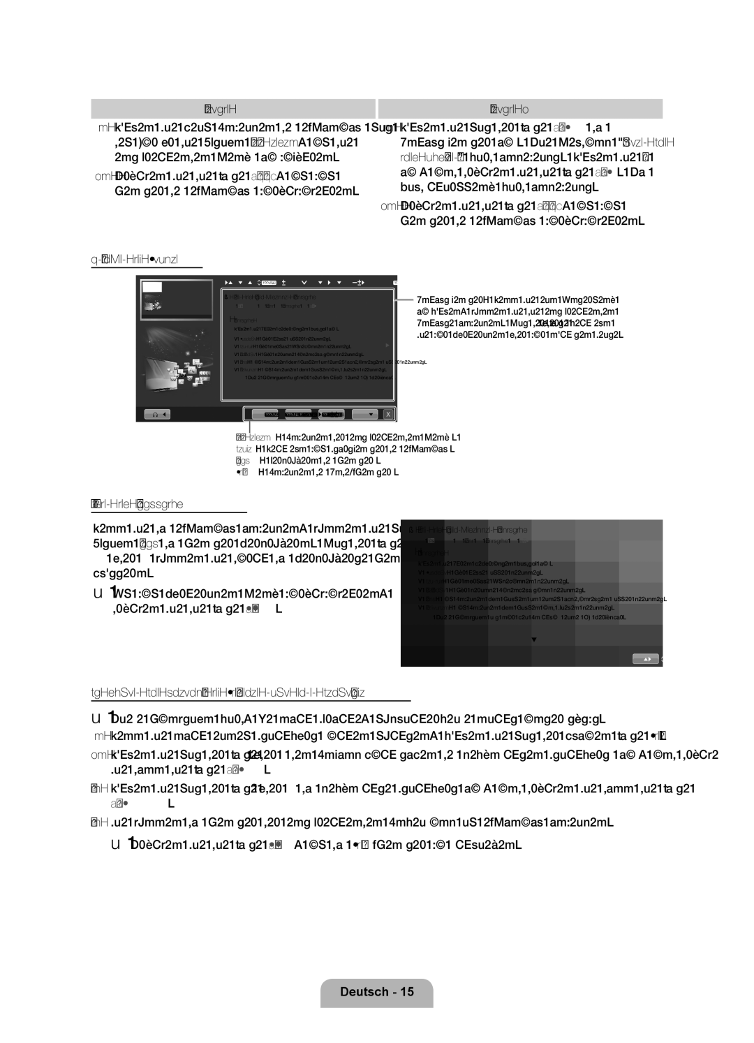 Samsung UE37D6530WSXXH, UE40D6530WSXZG, UE40D6530WSXXN manual Anzeigen der Inhalte Methode, Verwenden des Zoommodus 