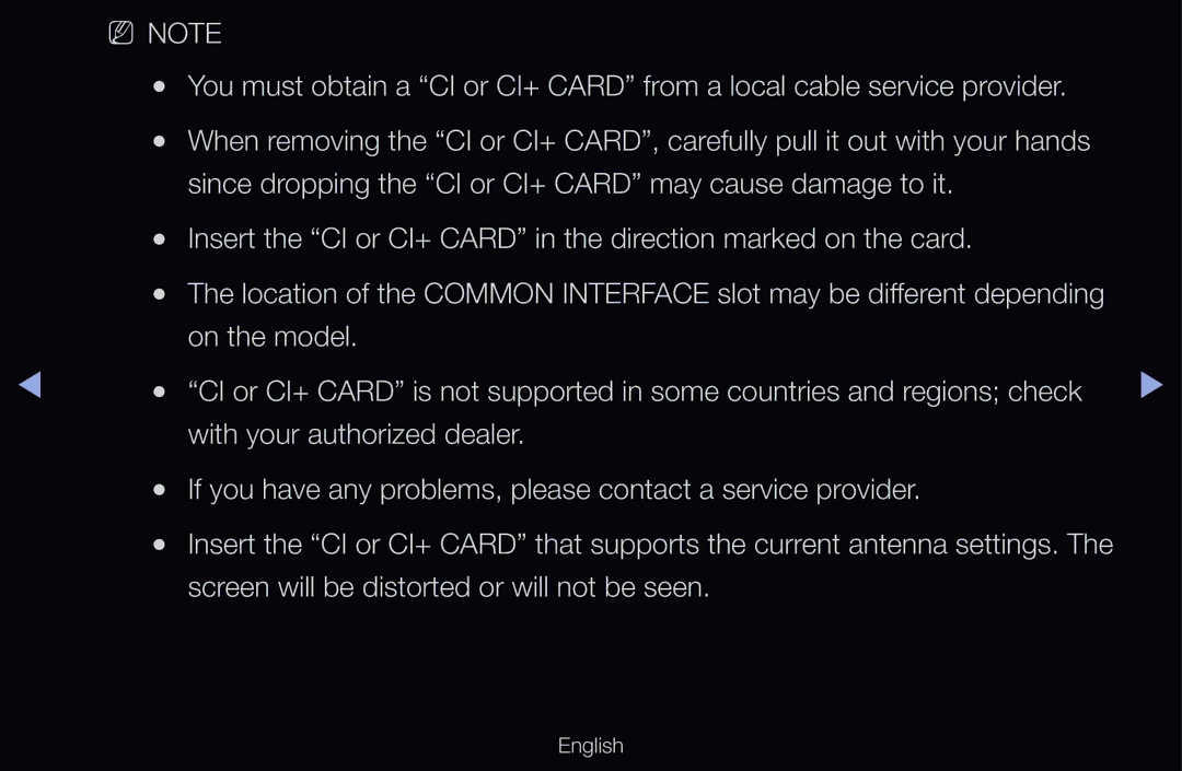 Samsung UE40D6530WSXBY, UE40D6530WSXZG, UE40D6530WSXXN, UE40D6510WSXZG manual Screen will be distorted or will not be seen 