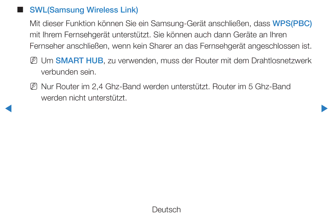 Samsung UE55D8000YSXXH, UE40D8000YSXXH, UE40D7000LSXXH, UE40D8090YSXZG, UE46D7000LSXTK manual SWLSamsung Wireless Link 