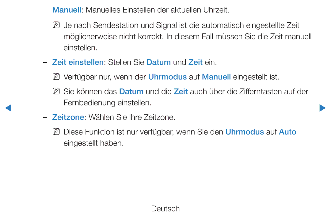 Samsung UE60D8000YSXXN, UE40D8000YSXXH, UE40D7000LSXXH manual Einstellen, Zeit einstellen Stellen Sie Datum und Zeit ein 