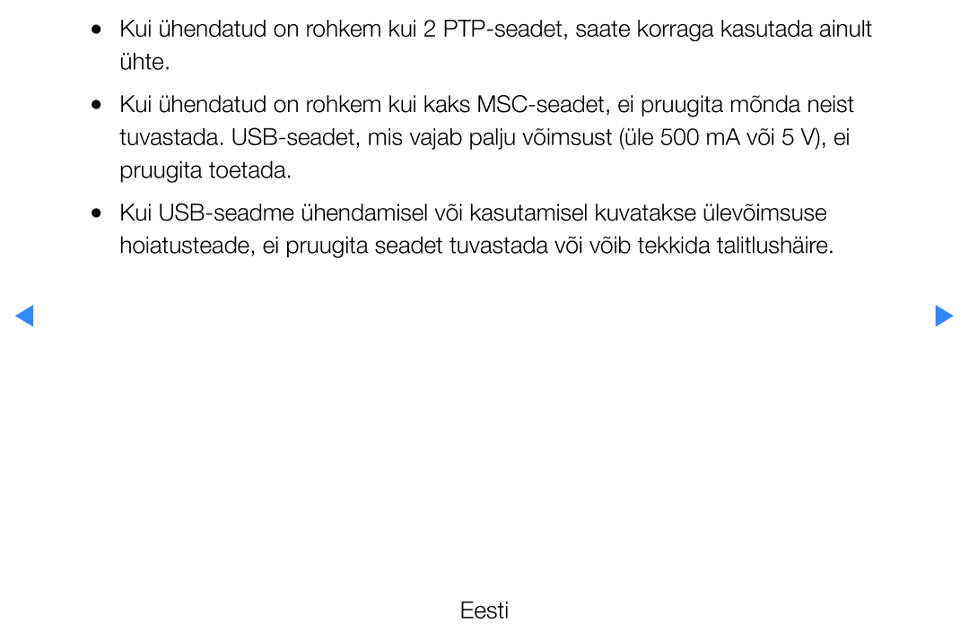 Samsung UE46D7000LSXXH, UE40D8000YSXXH, UE40D7000LSXXH, UE55D8000YSXXH, UE55D7000LSXXH, UE46D8000YSXXH, UE55D8090YSXZG Eesti 