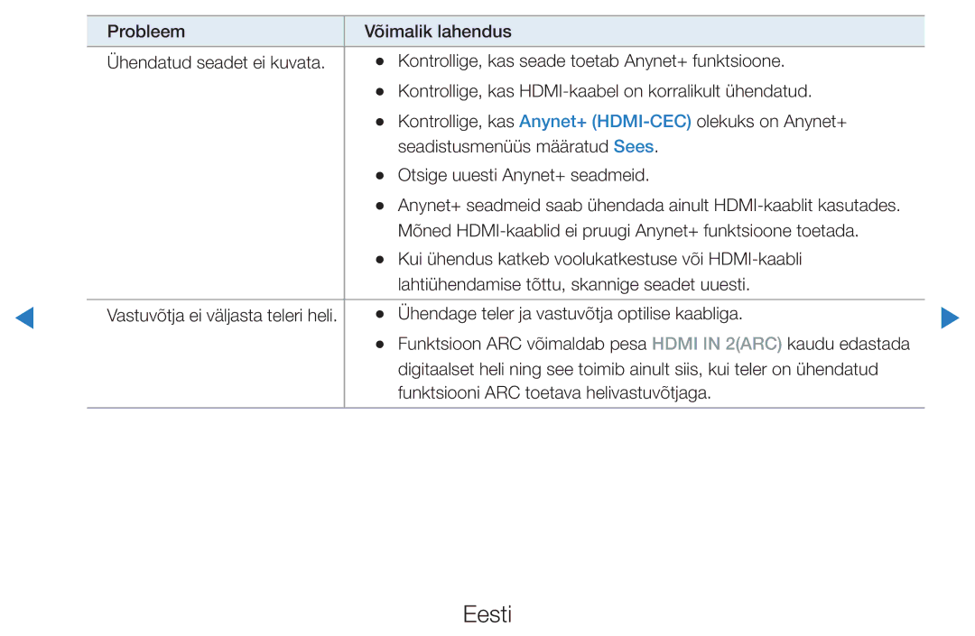 Samsung UE40D7000LSXXH, UE40D8000YSXXH, UE46D7000LSXXH, UE55D8000YSXXH manual Ühendage teler ja vastuvõtja optilise kaabliga 