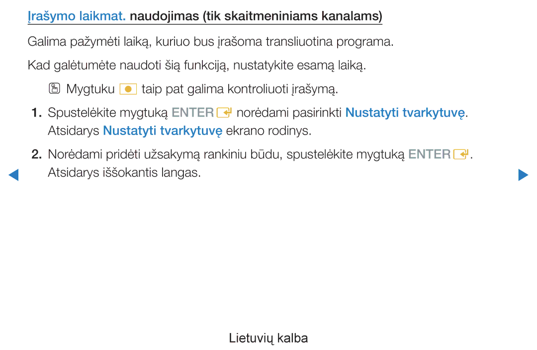 Samsung UE46D7000LSXXH, UE40D8000YSXXH, UE40D7000LSXXH, UE55D8000YSXXH, UE55D7000LSXXH manual Atsidarys iššokantis langas 