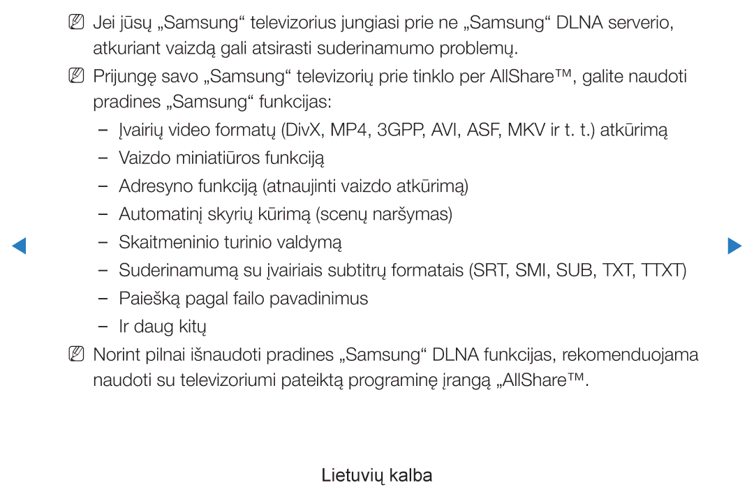 Samsung UE60D8000YSXXH, UE40D8000YSXXH, UE40D7000LSXXH, UE46D7000LSXXH manual Paiešką pagal failo pavadinimus Ir daug kitų 