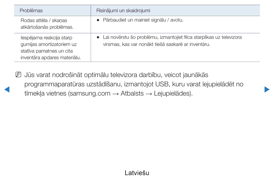 Samsung UE55D7000LSXXH, UE40D8000YSXXH, UE40D7000LSXXH, UE46D7000LSXXH, UE55D8000YSXXH, UE46D8000YSXXH, UE55D8090YSXZG manual 