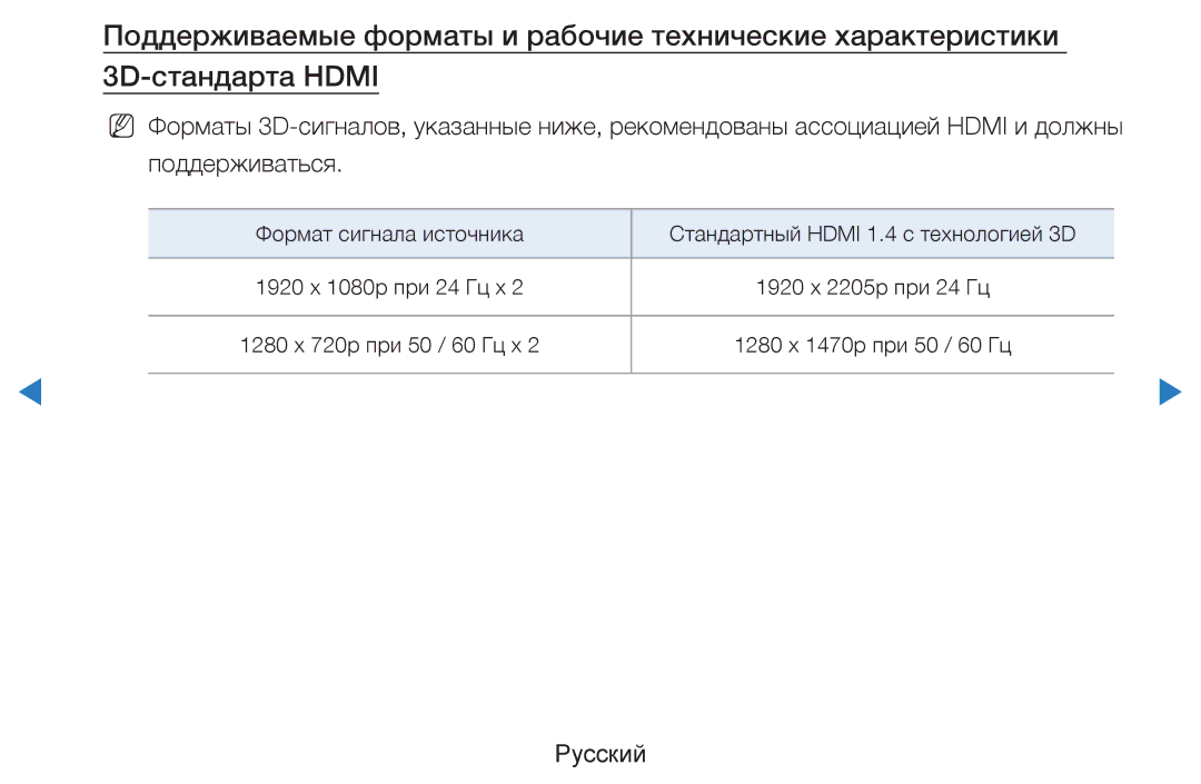 Samsung UE46D8000YSXRU, UE40D8000YSXXH, UE40D7000LSXXH, UE46D7000LSXXH, UE55D8000YSXXH, UE55D7000LSXXH, UE46D8000YSXXH Русский 