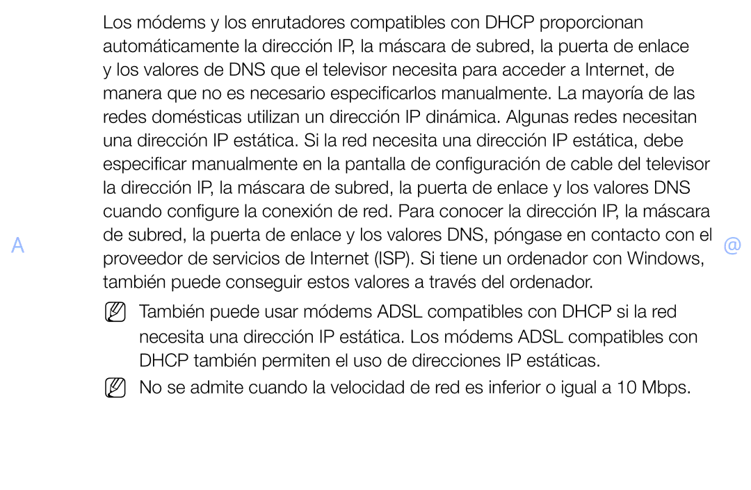 Samsung UE39EH5003WXXH, UE40EH6030WXXH, UE32EH4003WXXC manual También puede conseguir estos valores a través del ordenador 