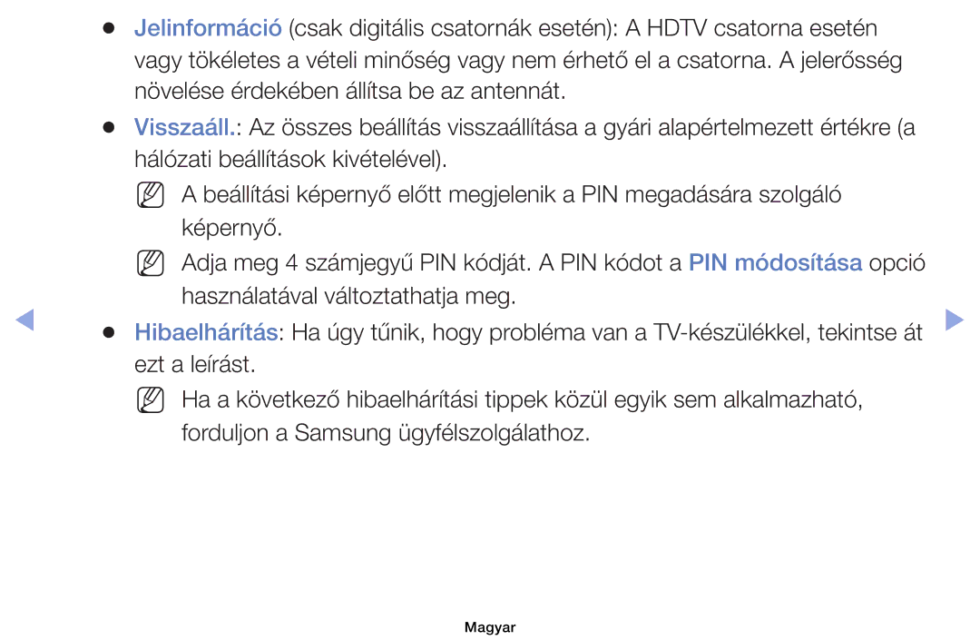 Samsung UE40EH6030WXBT, UE40EH6030WXXH manual Növelése érdekében állítsa be az antennát, Használatával változtathatja meg 