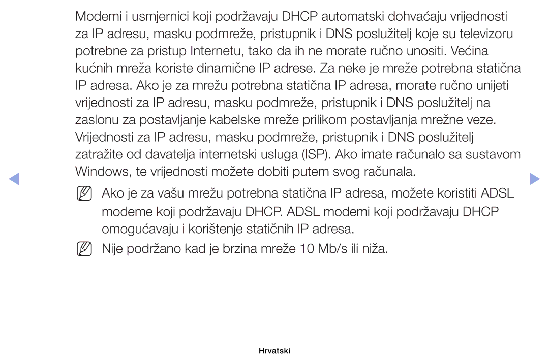 Samsung UE32EH6030WXXH, UE40EH6030WXXH, UE46EH6030WXXH manual Windows, te vrijednosti možete dobiti putem svog računala 