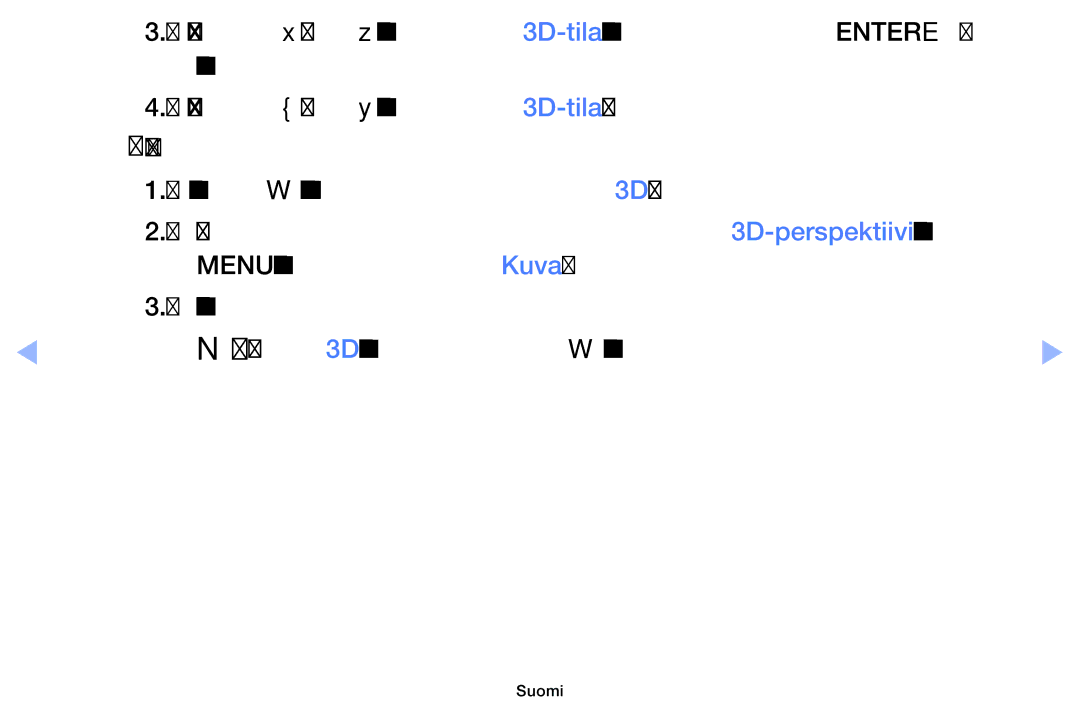 Samsung UE40EH6035KXXE, UE32EH6035KXXE manual Suomi 