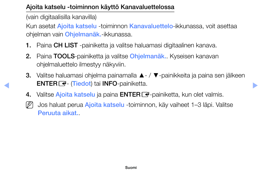 Samsung UE32EH6035KXXE, UE40EH6035KXXE manual Suomi 