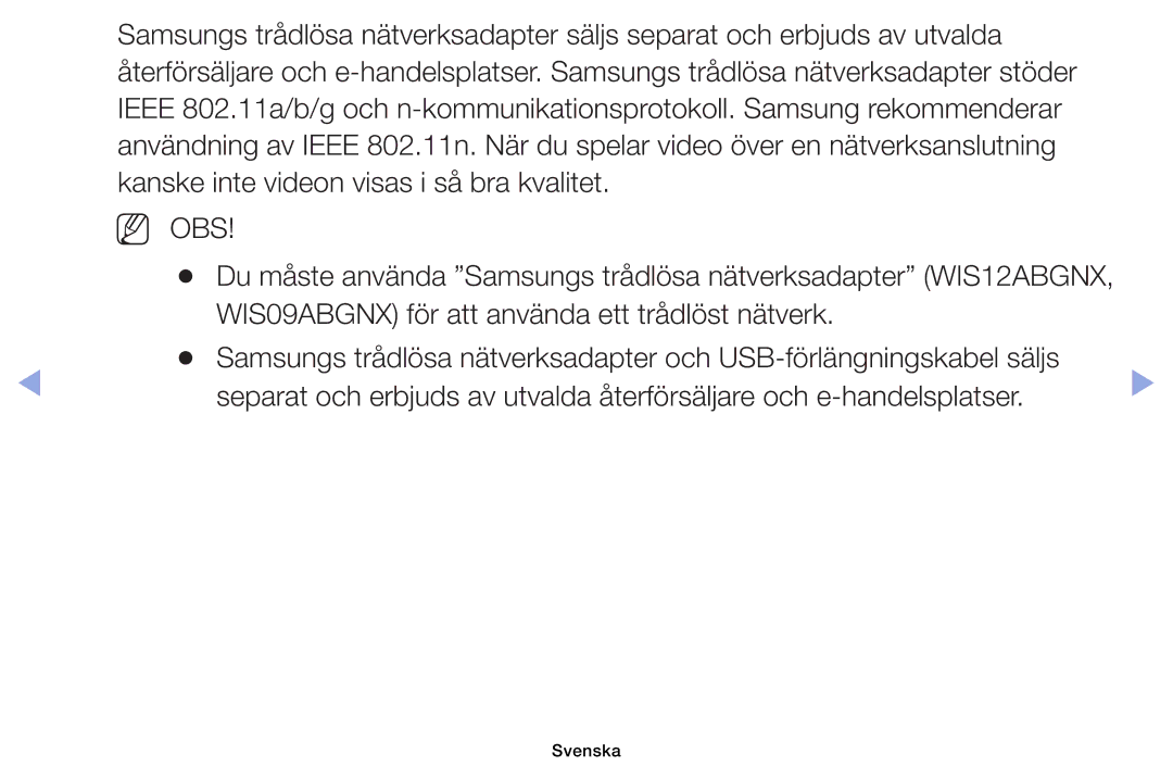 Samsung UE40EH6035KXXE, UE32EH6035KXXE manual Nn Obs 