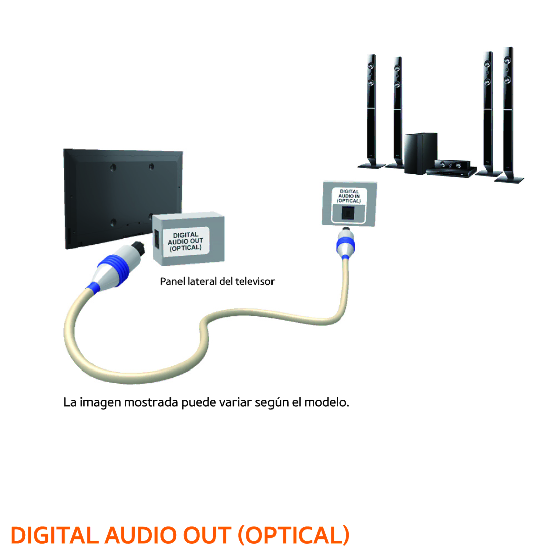 Samsung UE46ES6300SXZF, UE40ES6100WXZG, UE32ES5500WXXH, UE46ES5500WXTK, UE50ES6100WXXH manual Digital Audio OUT Optical 