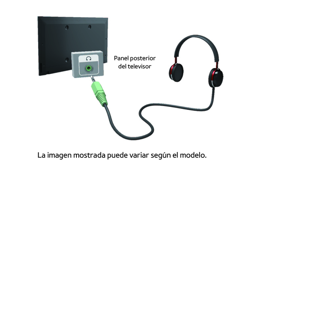 Samsung UE46EH5450WXXC, UE40ES6100WXZG, UE32ES5500WXXH, UE46ES5500WXTK manual La imagen mostrada puede variar según el modelo 