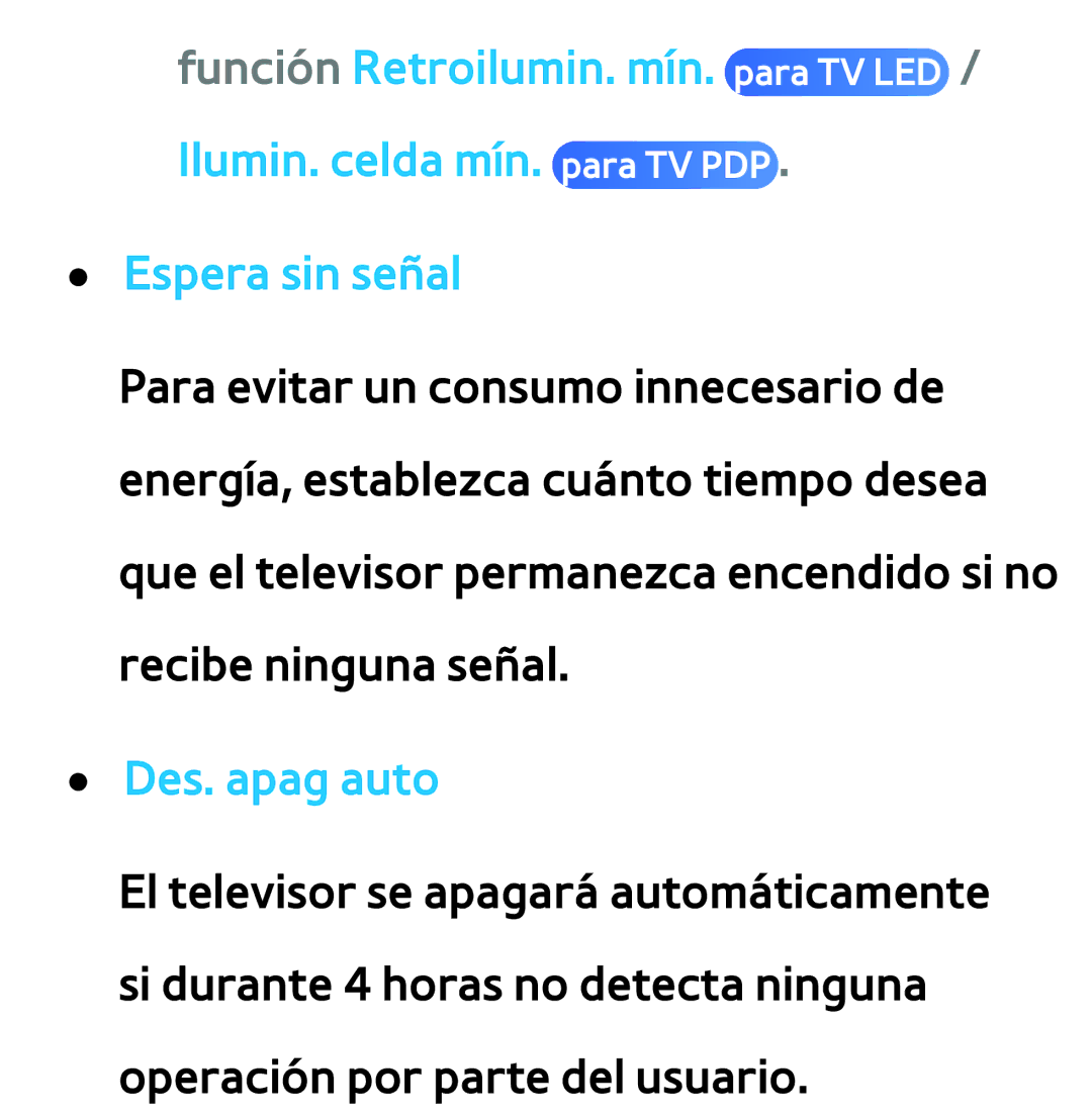 Samsung UE46ES6570SXXC, UE40ES6100WXZG, UE32ES5500WXXH, UE46ES5500WXTK, UE50ES6100WXXH, UE40ES6800SXXC manual Des. apag auto 