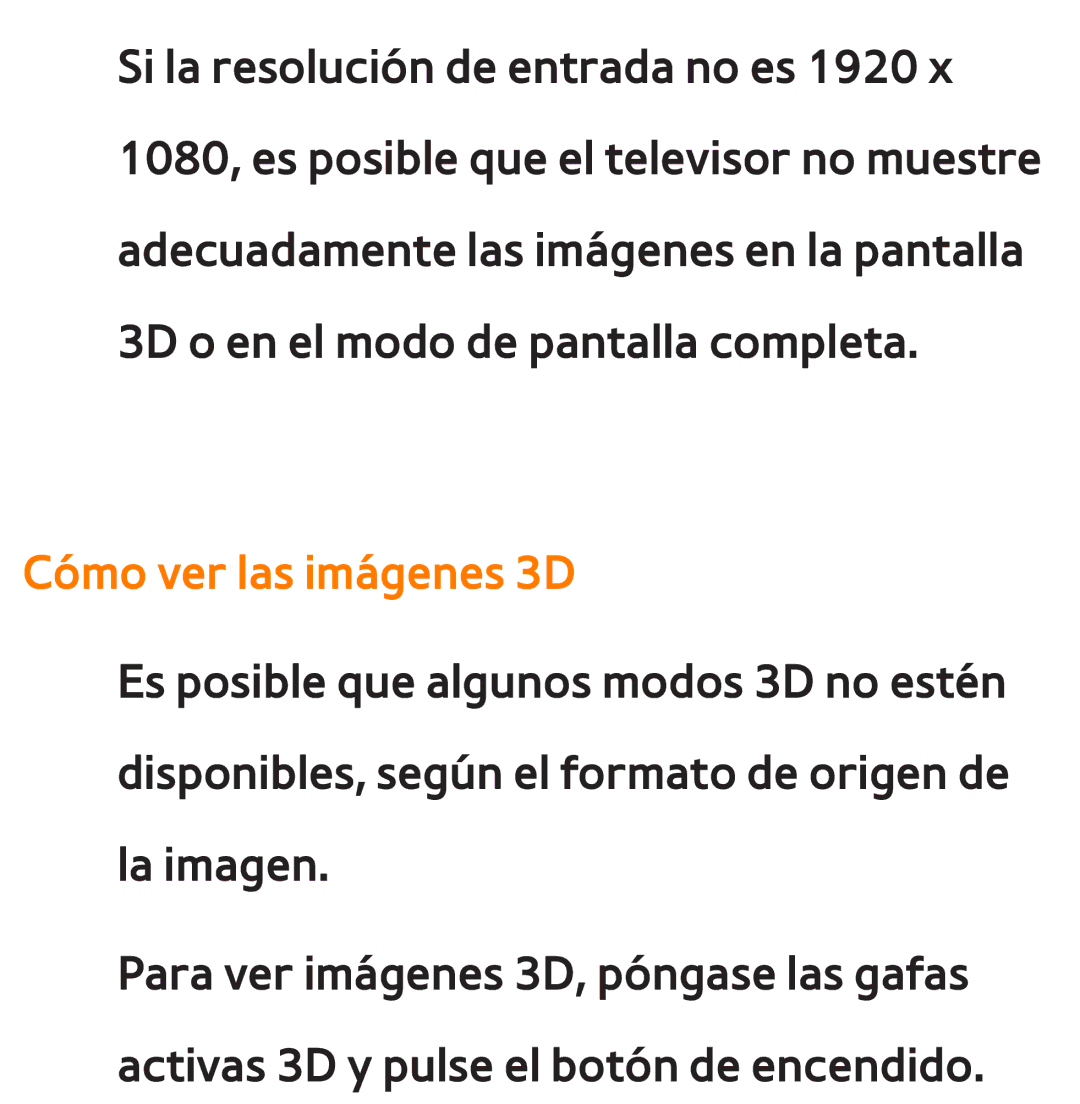 Samsung UE46ES6570SXXC, UE40ES6100WXZG, UE32ES5500WXXH, UE46ES5500WXTK, UE50ES6100WXXH manual Cómo ver las imágenes 3D 