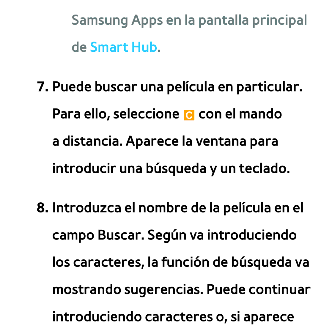 Samsung UE40ES6900SXXC, UE40ES6100WXZG, UE32ES5500WXXH, UE46ES5500WXTK Samsung Apps en la pantalla principal de Smart Hub 