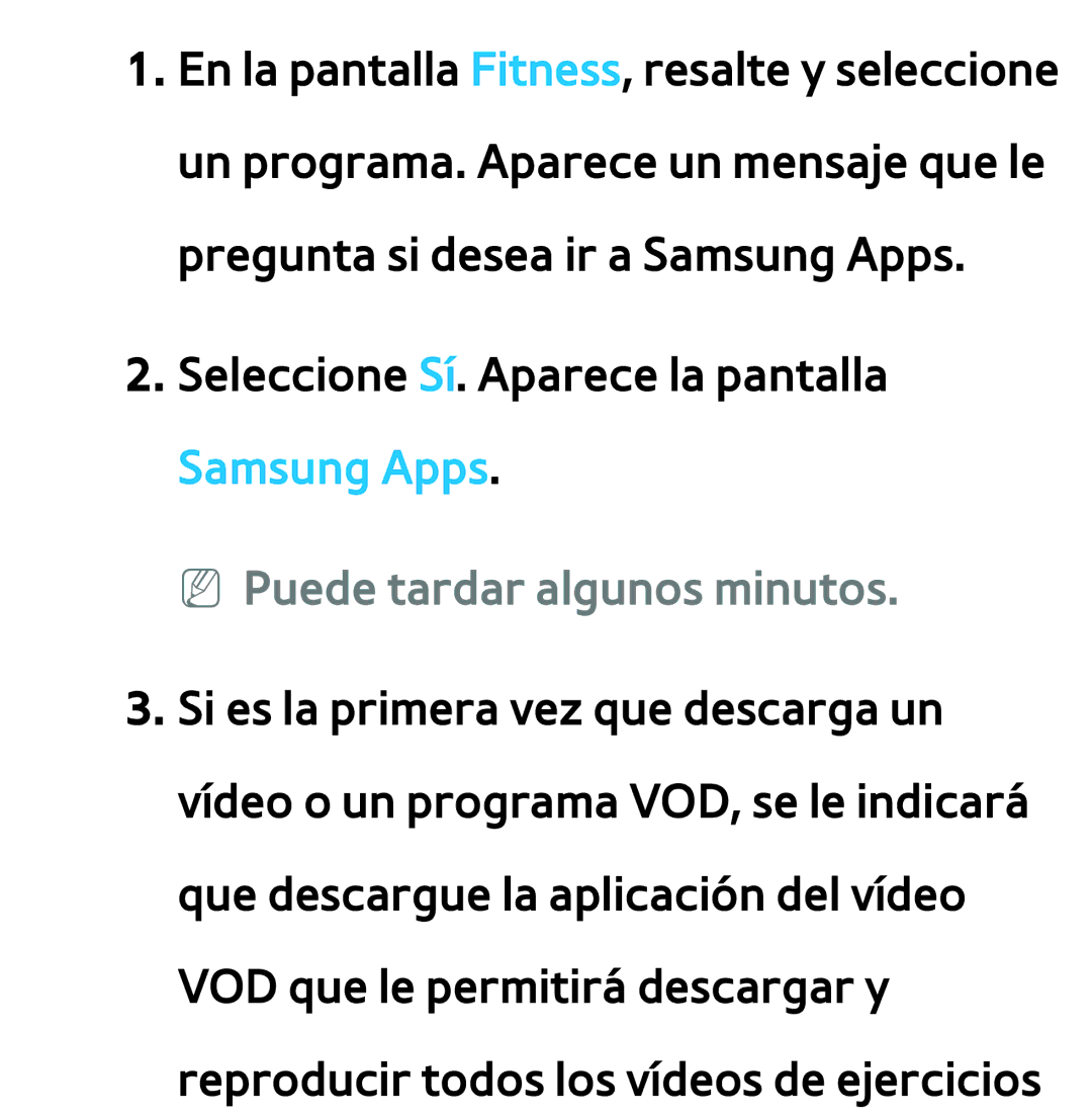 Samsung UE50EH5300WXXC, UE40ES6100WXZG, UE32ES5500WXXH, UE46ES5500WXTK, UE50ES6100WXXH manual NN Puede tardar algunos minutos 