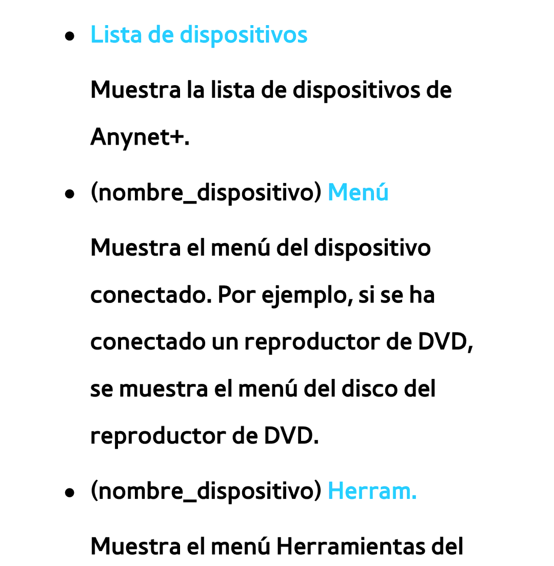 Samsung UE50ES5700SXXC, UE40ES6100WXZG, UE32ES5500WXXH, UE46ES5500WXTK, UE50ES6100WXXH, UE40ES6800SXXC Lista de dispositivos 