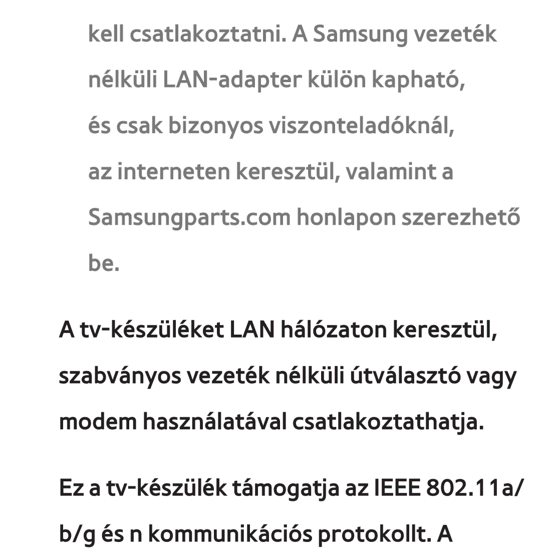 Samsung UE55ES6340SXZG, UE40ES6100WXZG, UE32ES6750SXZG, UE32ES6570SXXH, UE32ES5700SXZG, UE32ES5500WXXH, UE46ES6300SXZG manual 