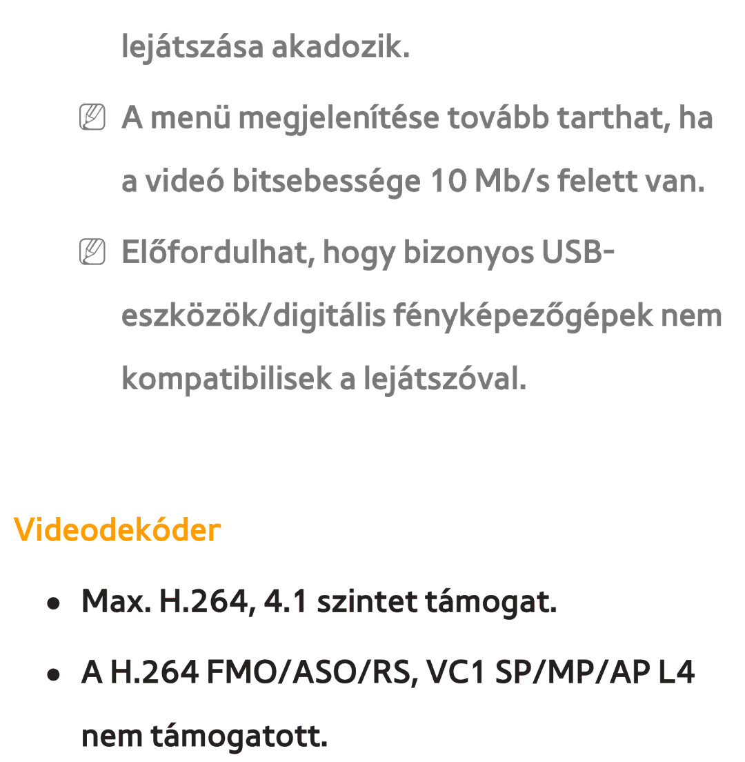 Samsung UE46ES6535UXXE, UE40ES6100WXZG, UE32ES6750SXZG, UE32ES6570SXXH, UE32ES5700SXZG, UE32ES5500WXXH manual Videodekóder 