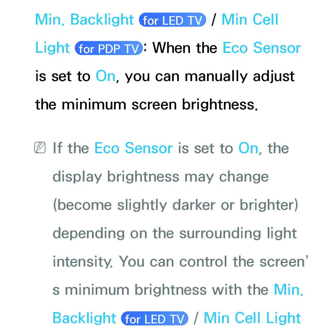 Samsung UE40ES6570SXXC, UE40ES6100WXZG, UE40ES5500WXZG, UE32ES6750SXZG, UE32ES6570SXXH Backlight for LED TV / Min Cell Light 