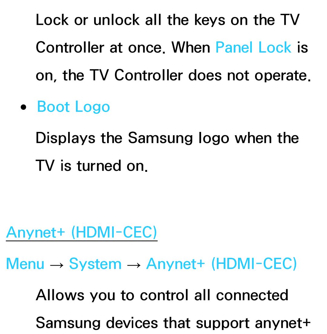 Samsung UE26EH4500WXXC, UE40ES6100WXZG, UE40ES5500WXZG, UE32ES6750SXZG, UE32ES6570SXXH, UE32ES5700SXZG manual Boot Logo 