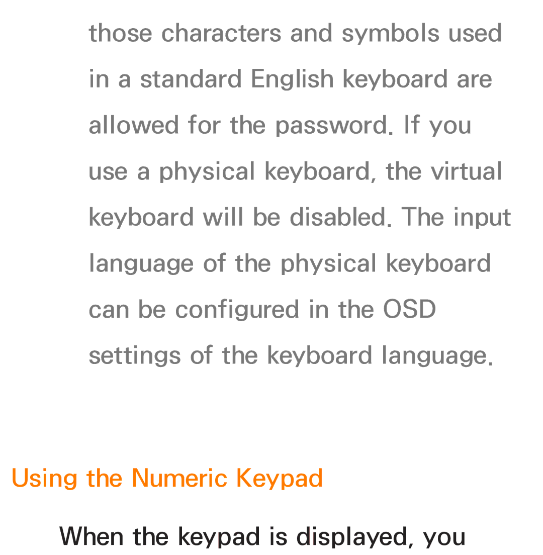 Samsung UE40ES6560SXXH, UE40ES6100WXZG, UE40ES5500WXZG, UE32ES6750SXZG, UE32ES6570SXXH manual Using the Numeric Keypad 