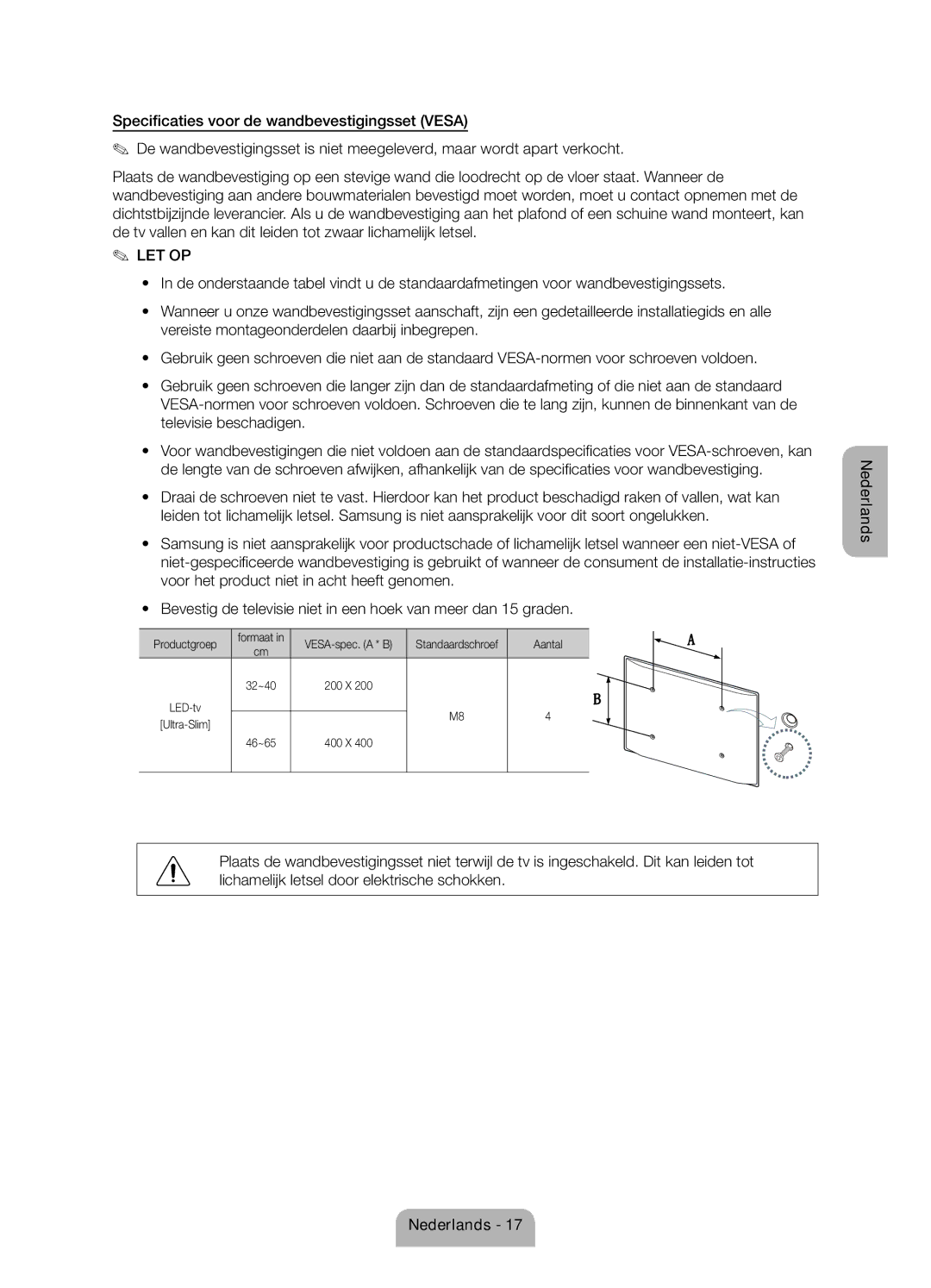 Samsung UE40ES6900SXZF, UE50ES6900SXZF manual Productgroep, Aantal 